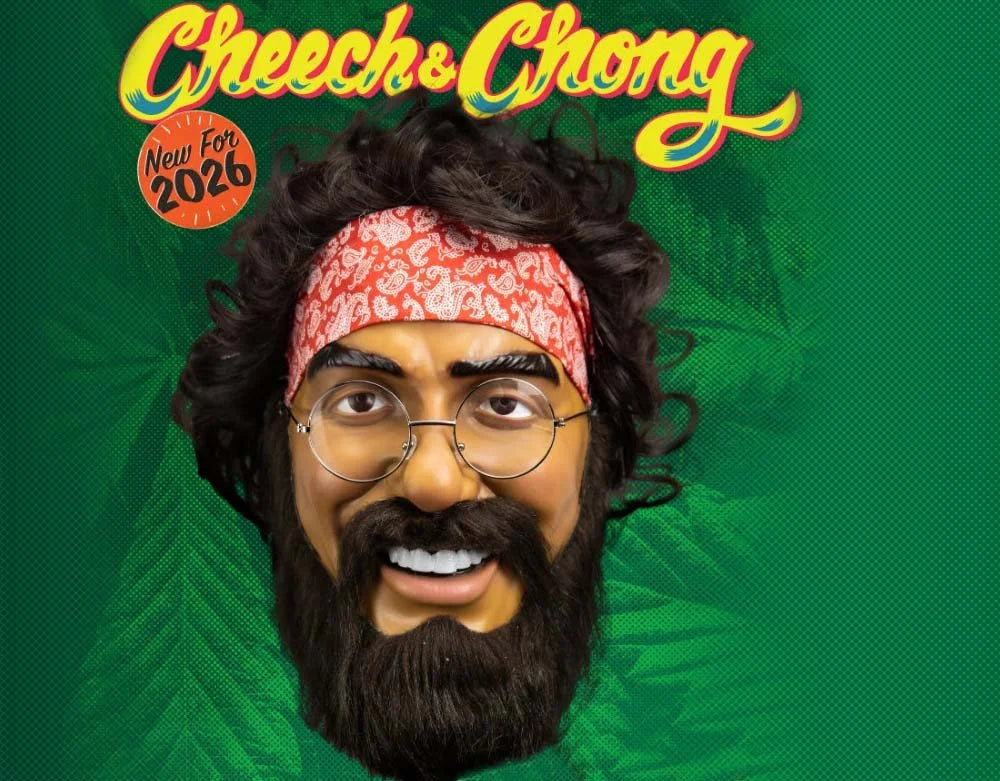 Cheech and Chong - Tommy Chong - Deluxe Injection Mask