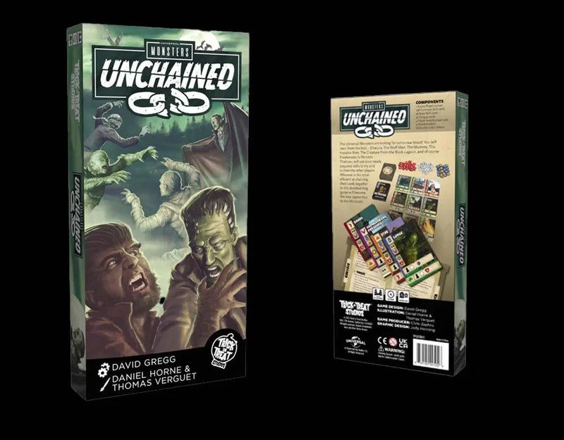 Universal Monsters Unchained deck-building game