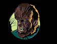 The Wolfman - Enamel Pin