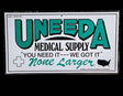 The Return of the Living Dead - Uneeda Medical Supply Metal Sign