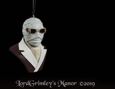 The Invisible Man Holiday Horrors resin ornament