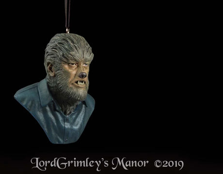 Universal Classic Monsters Wolfman Holiday Horrors resin ornament