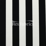 EZ Tricot Stripes Nylon Spandex Tricot Fabric - Red/White, Navy/White, Black/White Striped Print, 58/60" Width (1 Yard)