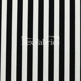 EZ Tricot Stripes Nylon Spandex Tricot Fabric - Red/White, Navy/White, Black/White Striped Print, 58/60" Width (1 Yard)