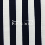 EZ Tricot Stripes Nylon Spandex Tricot Fabric - Red/White, Navy/White, Black/White Striped Print, 58/60" Width (1 Yard)