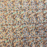 Trifecta Stretch Spandex Sequin Fabric - Ivory/Gold/Blue Opal, 50" Width (1 Yard)