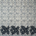 Polyester Tropical Floral Border Fabric