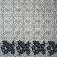 Tropical Floral Border Polyester Fabric - Tropical Floral Border, 60" Width (1 Yard)