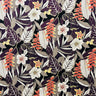 Cotton Upholstery Fabric Tropical Garden Print