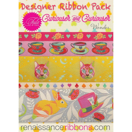 Ribbon Pack Tula Pink Curiouser Wonder Designer Pack