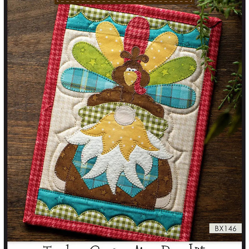 Turkey Gnome Mug Rug Kit