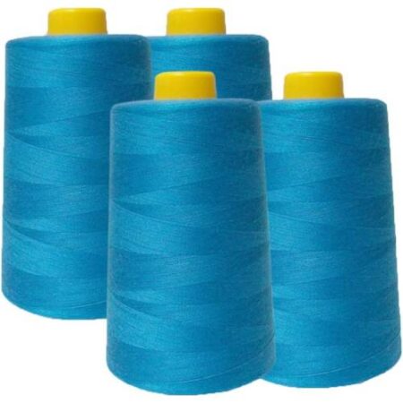 1 Yard Bulk 4 Pack All Purpose Sewing Thread Cones for Machine Stitching standard spool size
