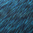 Yarn Dye Jersey Polyester Spandex Fabric - Jade/Burgundy/Turquoise Paintbrush Lines, 58/60" Width (1 Yard)