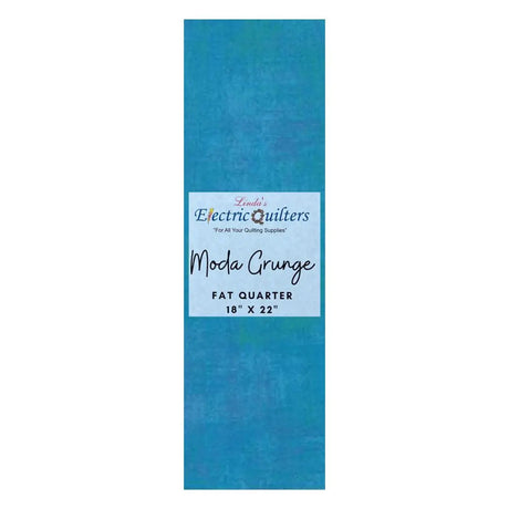 Cotton Fat Quarter Turquoise Moda Grunge 18 x 22