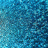 Pebbles Hologram Nylon Spandex Fabric - Assorted Colors On Black, Hologram Pebble Print, 58/60" Width (1 Yard)