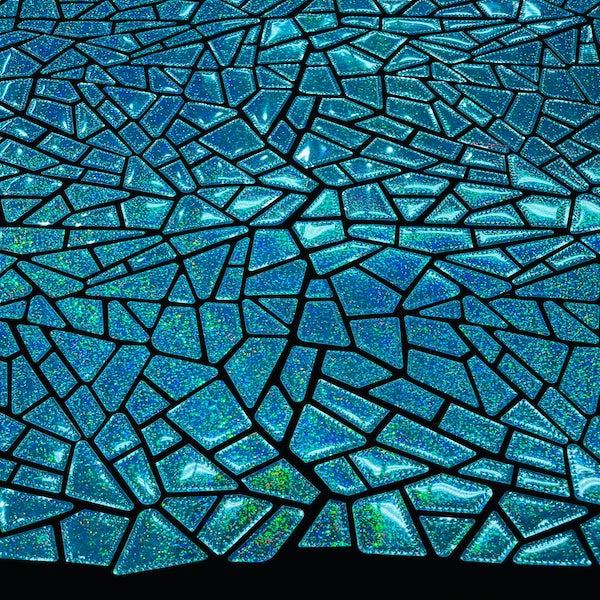 Stretch Velvet Metallic Foil Fabric