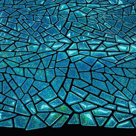 Stretch Velvet Metallic Foil Fabric