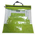 Clear Organizing Bag Lime