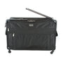 Sewing Machine Case on Wheels 28in Black