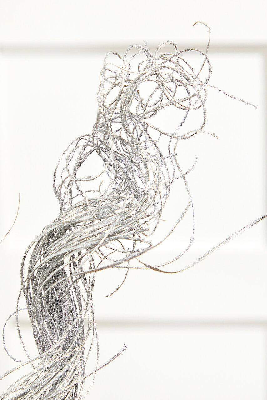 22" Coco Curly Ting Ting Bundle Of 50 - Silver