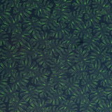 Swim Knit Nylon Spandex Twilight Monstera Print