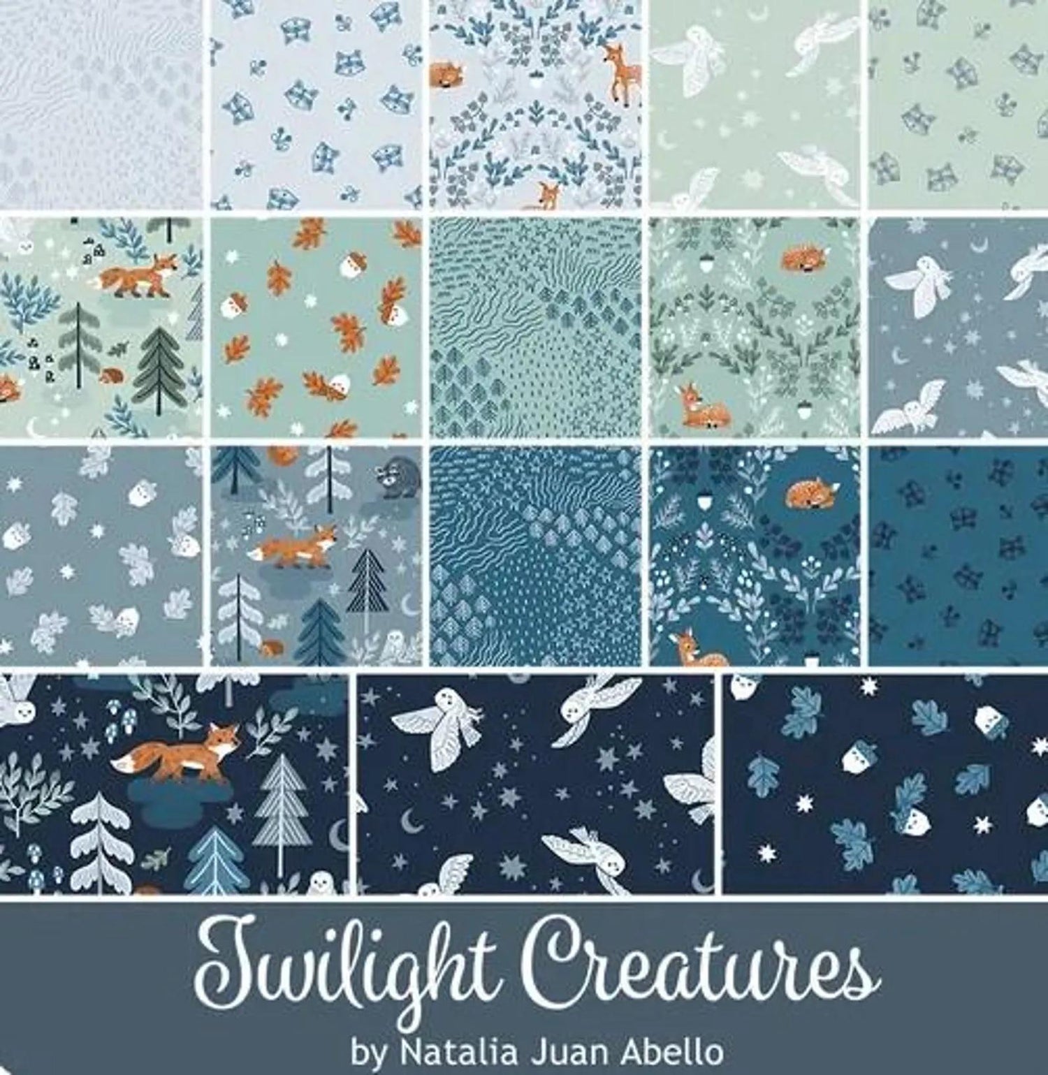 Fat Quarter Bundle Twilight Creatures Riley Blake