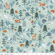 Quilting Cotton Twilight Creatures Main Mint Riley Blake