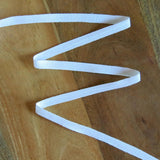 Cotton Twill Tape White Herringbone 1/2 Inch 250 Yard Spool