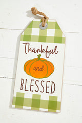 15.75” Double Sided Holiday Wall Decor