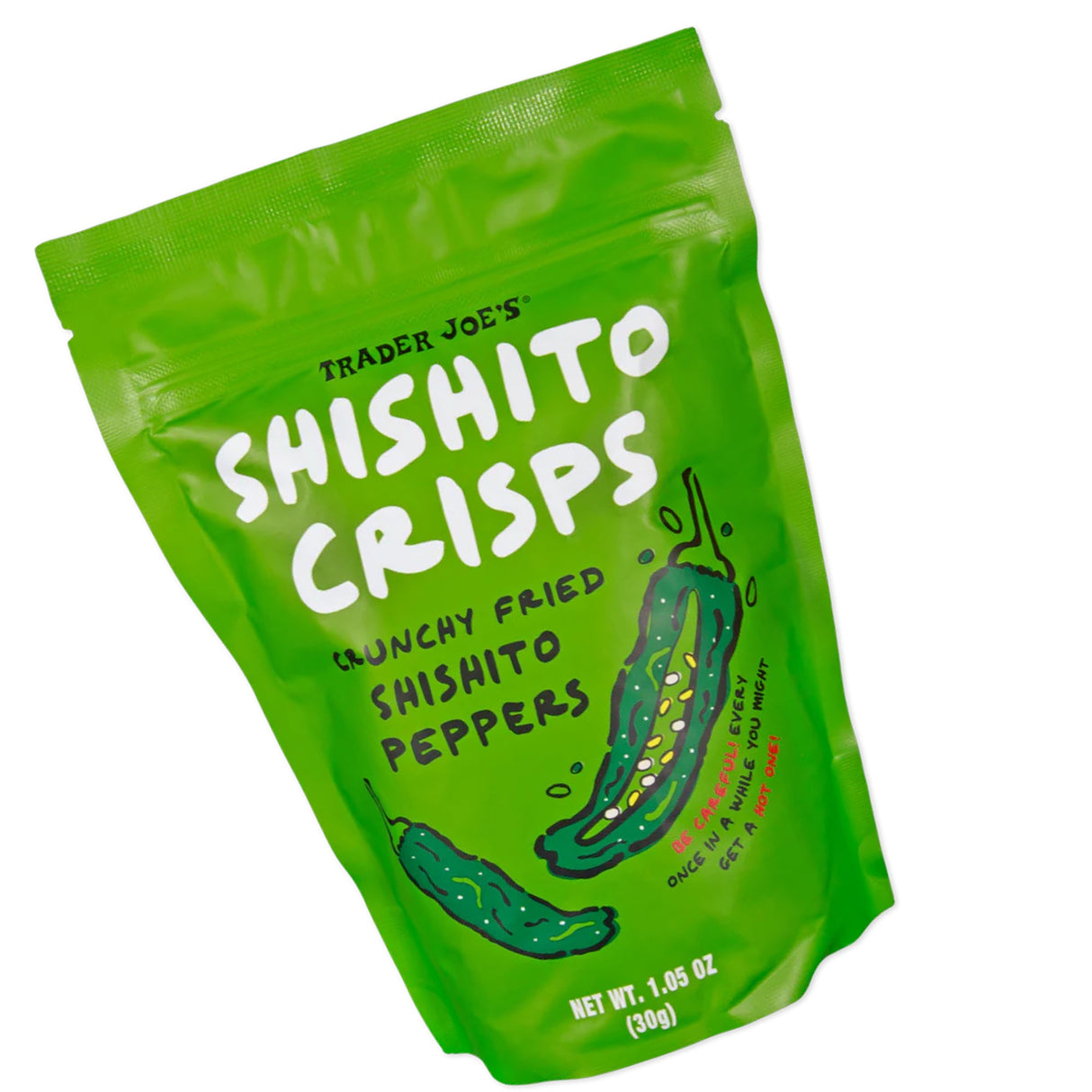 Shishito Crisps - Shishito Pepper Flavor, Savory Crisps, Spicy-Sweet Crunch