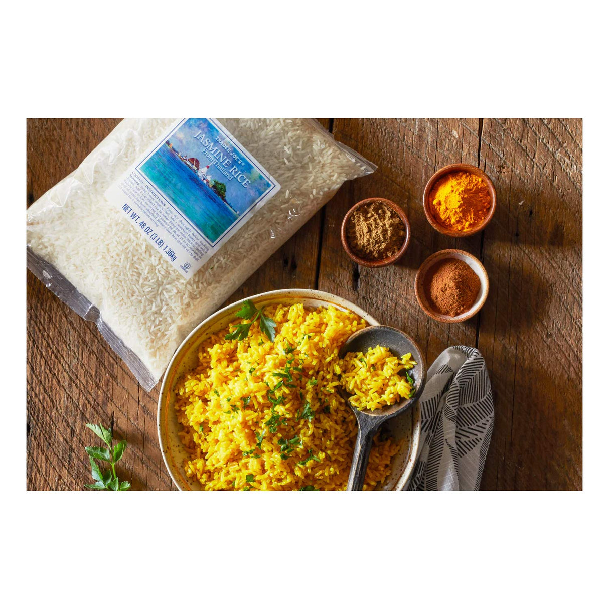Trader Joe’s Jasmine Rice From Thailand 3 Lb