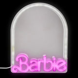 Barbie LED Neon Mirror Wall Mountable
