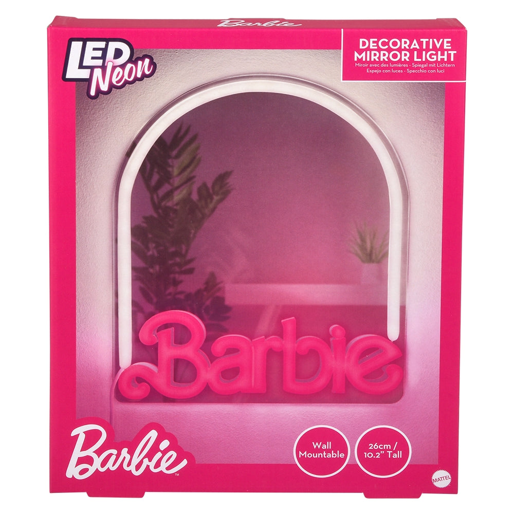 Barbie LED Neon Mirror Wall Mountable