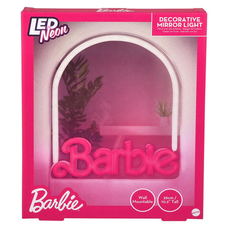 Barbie LED Neon Mirror Wall Mountable