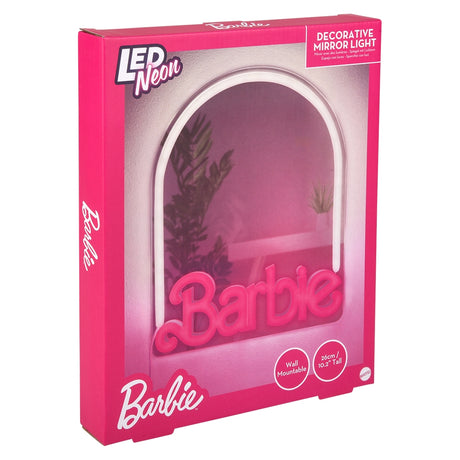 Barbie LED Neon Mirror Wall Mountable
