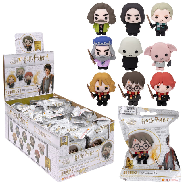 Harry Potter Blind Bag 3D Figure Display (24 Ct)