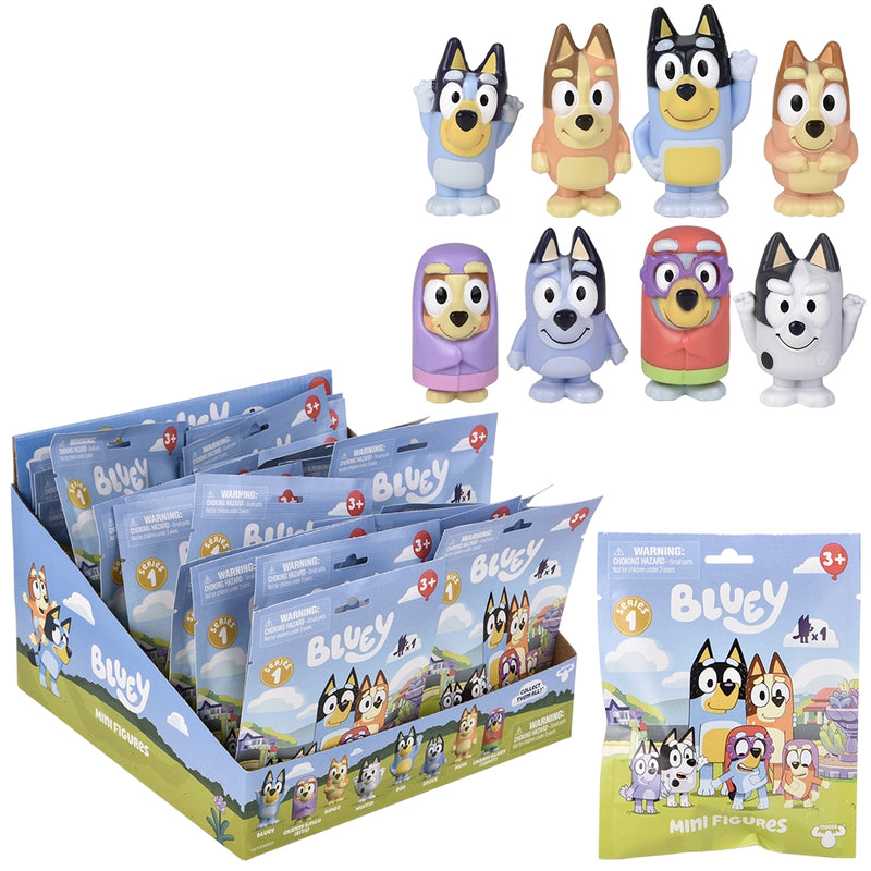 Bluey Mini Figure Blind Bag (24ct Display)