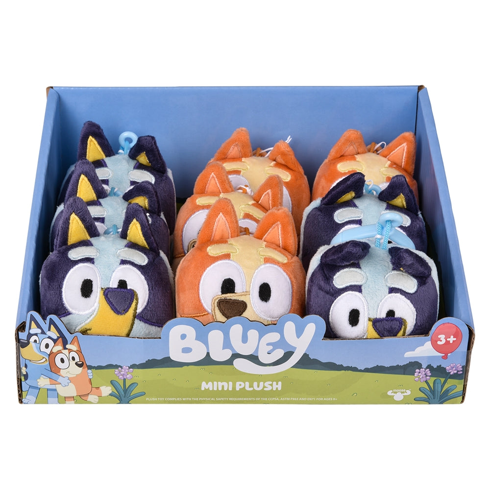 Bluey Backpack Clip Mini Plush (1 DSP)
