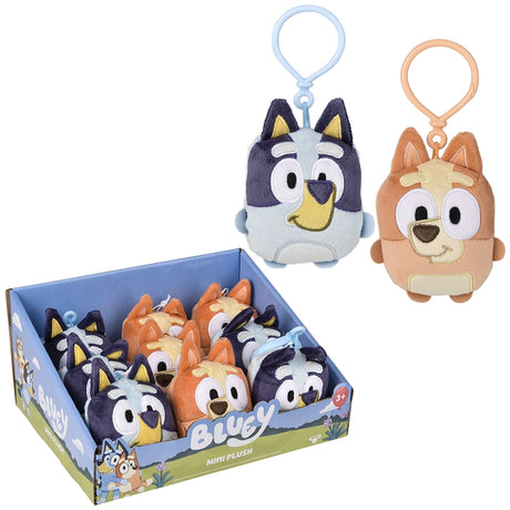 Bluey Backpack Clip Mini Plush (1 DSP)