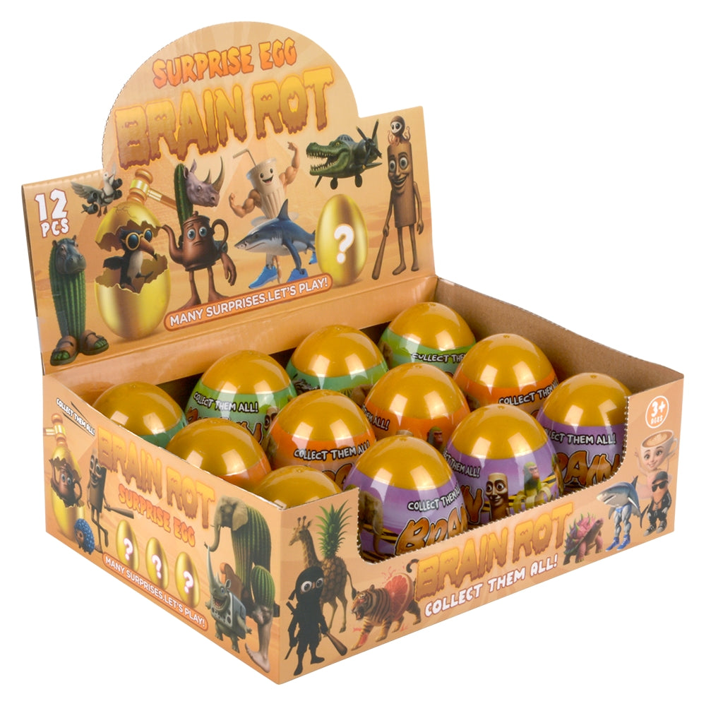 Brainrot Figurine Blind Egg (12 Ct)