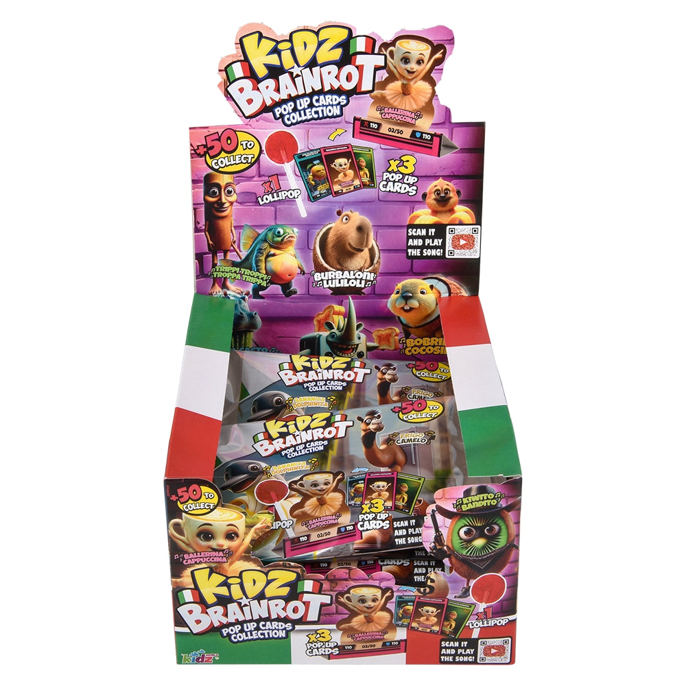 Pop Up Cards And Lollipop 24ct