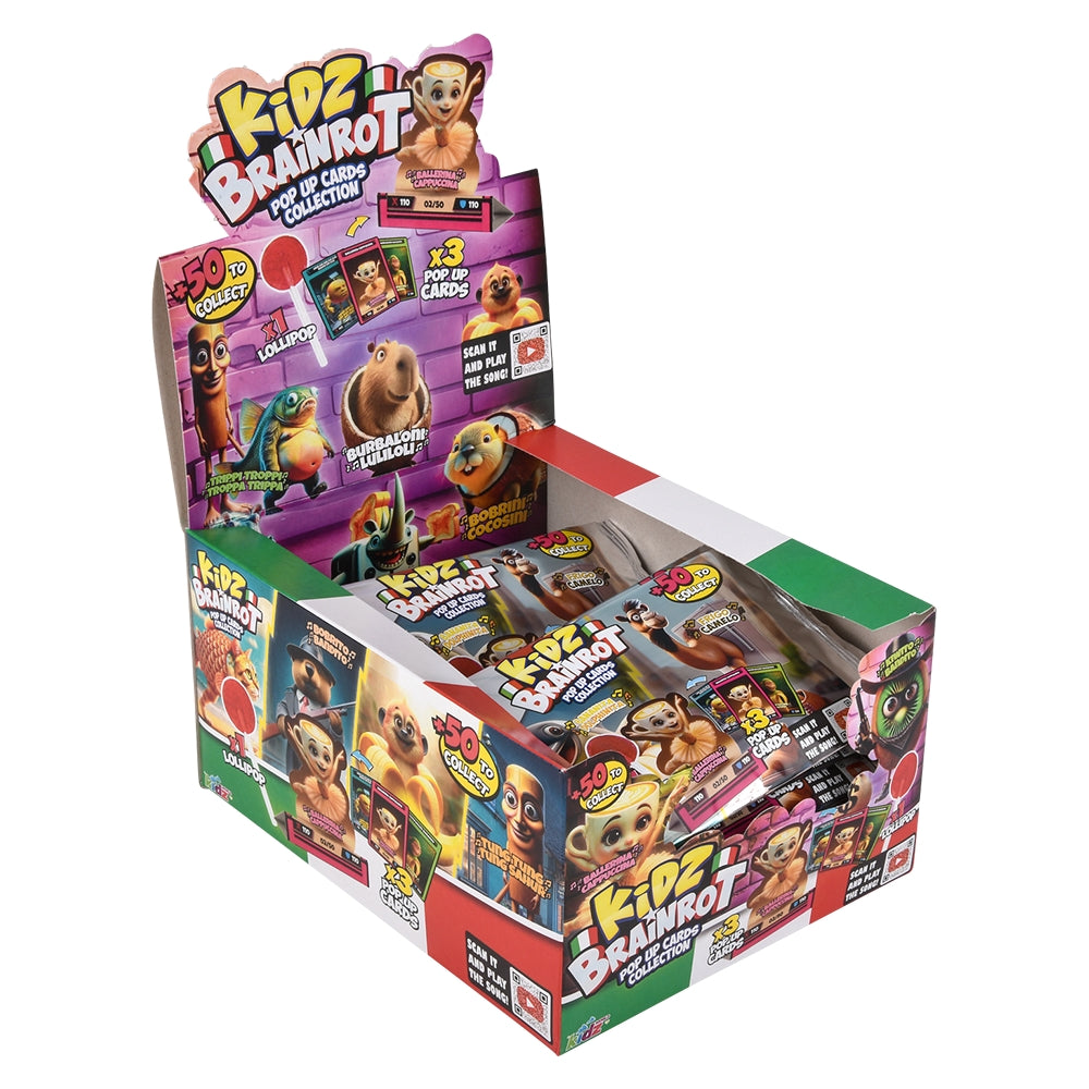 Pop Up Cards And Lollipop 24ct