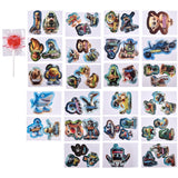 Brainrot Holographic Stickers And Lollipop (24 Ct)