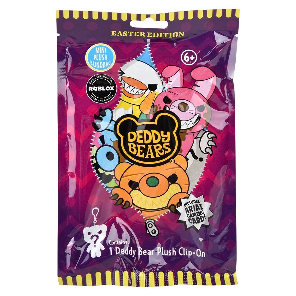 Deddy Bears Backpack Clip Blind Bag (18 Ct)