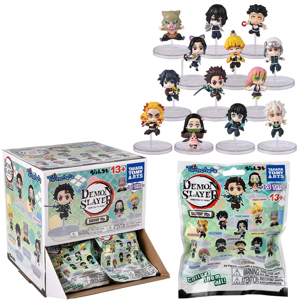 Demon Slayer Jumping Figures (24 Pc Display Box)