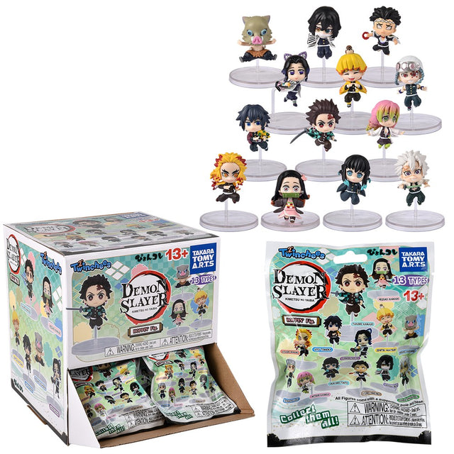 Demon Slayer Jumping Figures (24 Pc Display Box)