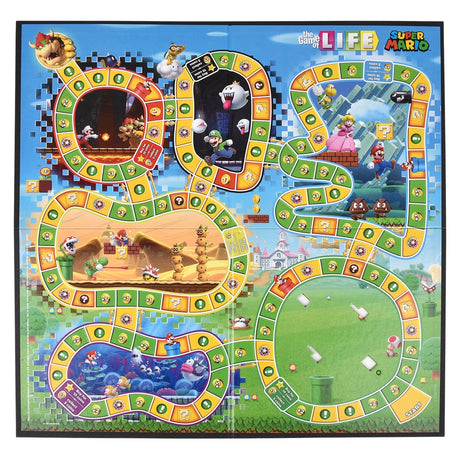Super Mario Board Game: The Game of Life