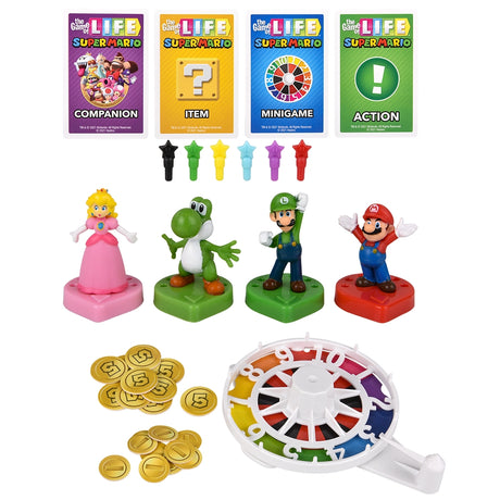 Super Mario Board Game: The Game of Life