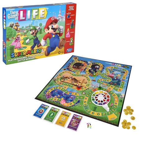 Super Mario Board Game: The Game of Life