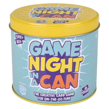 Card Game Night in a Can